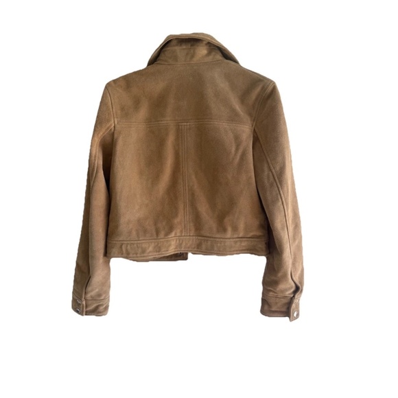 Mango Women’s Suede Leather Jacket, Small, NWT - Picture 10 of 16